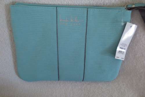 Nicolle Miller New York Wrislet Wallet Handbag color Teal New Best Deal in New York.